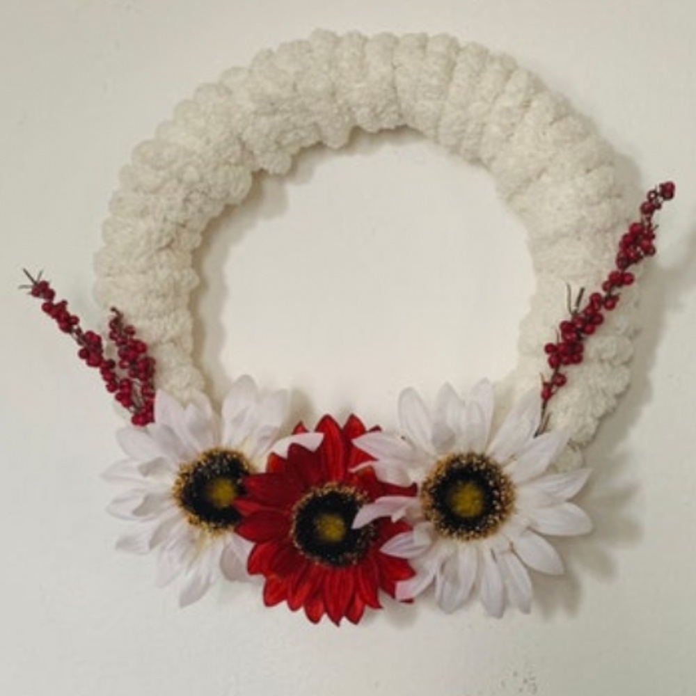 Fuzzy Wreath